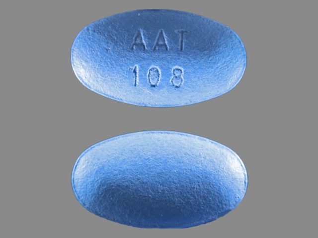 Image 1 - Imprint AAT 108 - amlodipine/atorvastatin 10 mg / 80 mg