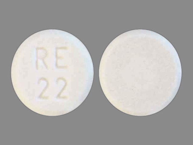 Image 1 - Imprint RE 22 - furosemide 20 mg