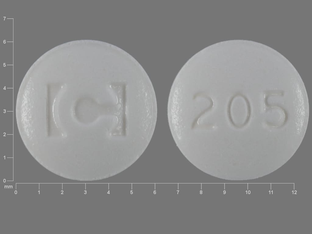 Imprint C 205 - armodafinil 50 mg