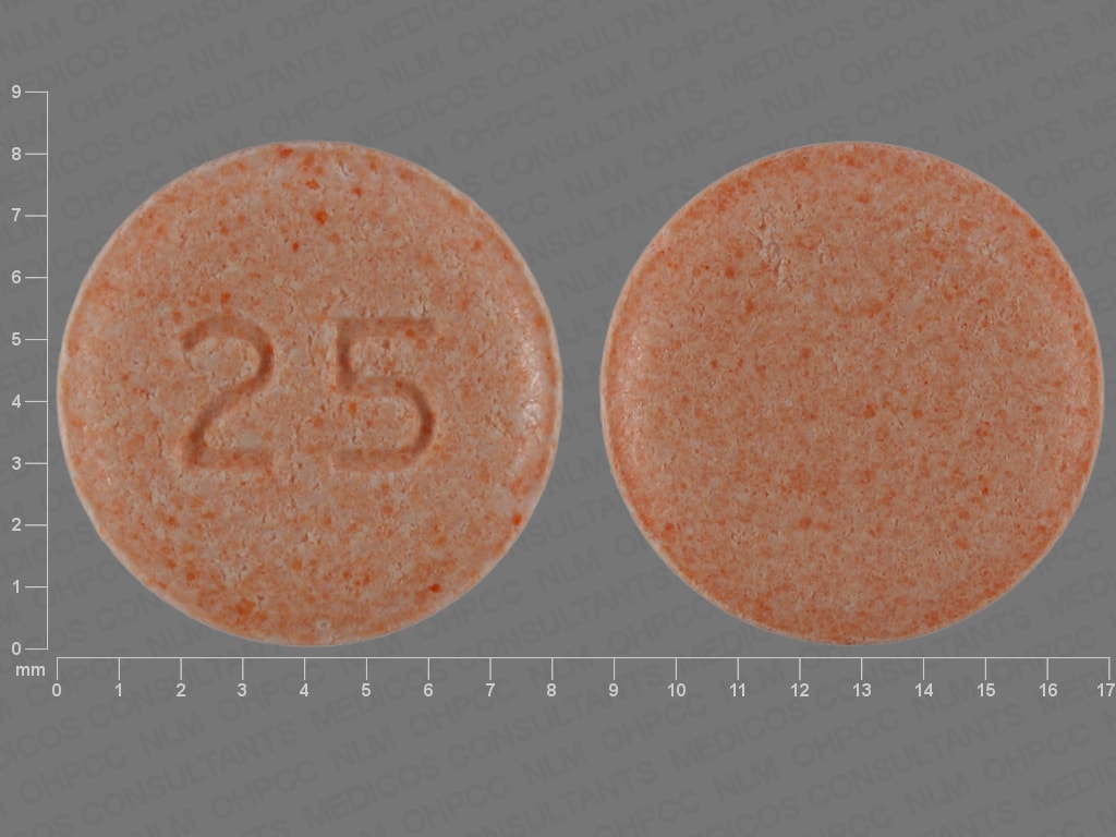 Image 1 - Imprint 25 - hydralazine 25 mg