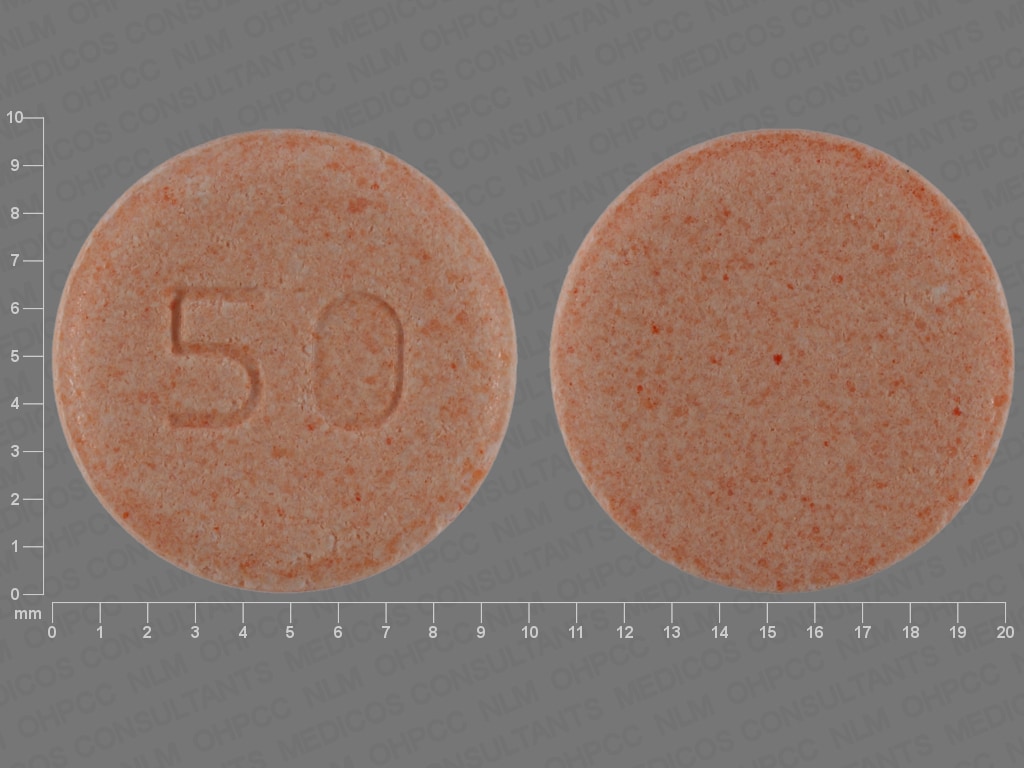 Image 1 - Imprint 50 - hydralazine 50 mg