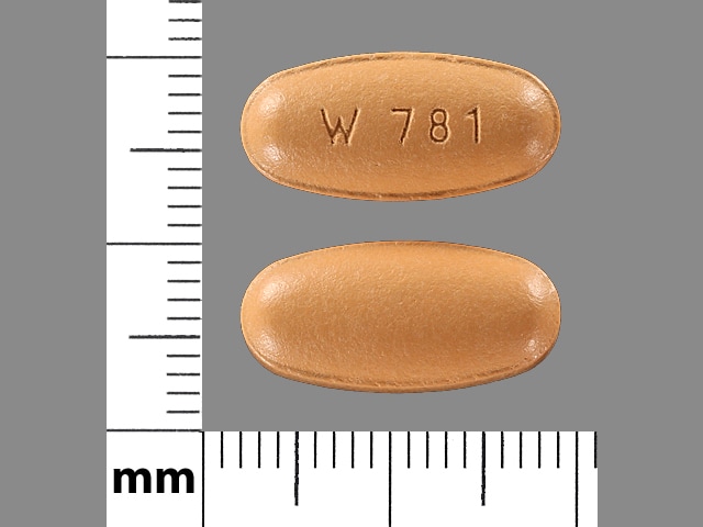 Imprint W 781 - entacapone 200 mg