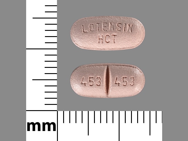 Image 1 - Imprint LOTENSIN HCT 453 453 - benazepril/hydrochlorothiazide 20 mg / 12.5 mg