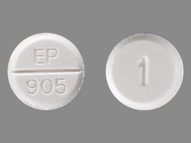 Pill Finder: EP 905 1 White Round - Medicine.com