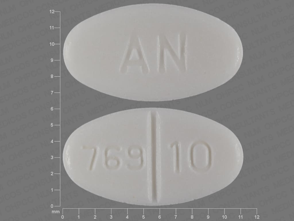 Image 1 - Imprint AN 769 10 - warfarin 10 mg