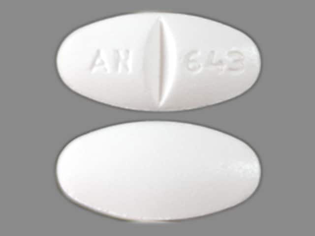 Image 1 - Imprint AN 643 - flecainide 150 mg