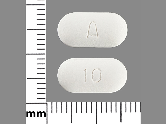 Image 1 - Imprint A 10 - mirtazapine 45 mg