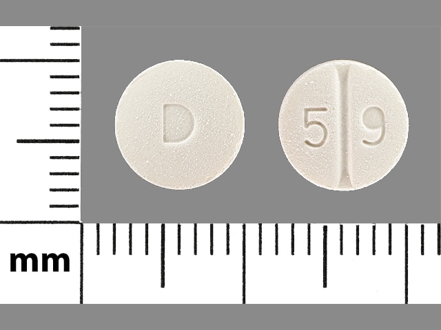 Imprint D 5 9 - perindopril 8 mg