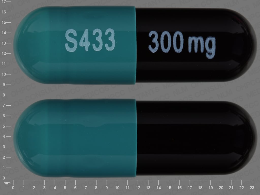 Image 1 - Imprint S433 300 mg - carbamazepine 300 mg