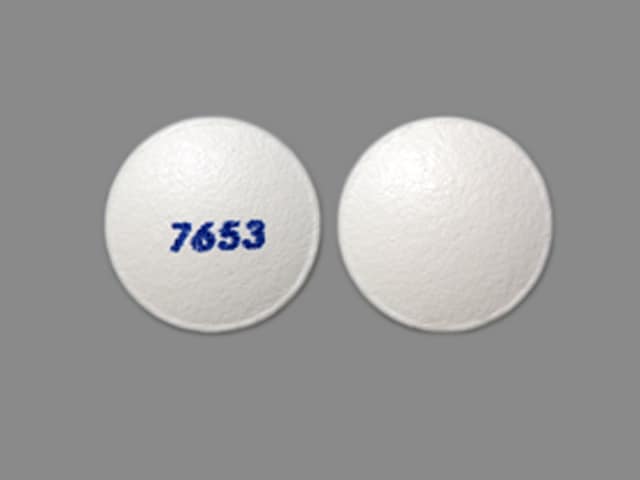 Image 1 - Imprint 7653 - olanzapine 5 mg