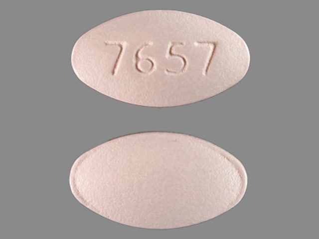 Image 1 - Imprint 7657 - olanzapine 20 mg