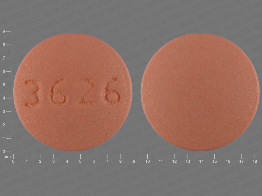 Image 1 - Imprint 3626 - doxycycline 100 mg