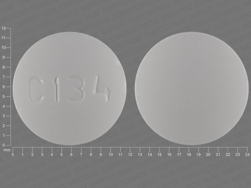 Image 1 - Imprint C134 - terbinafine 250 mg