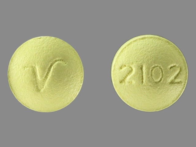 Image 1 - Imprint V 2102 - amitriptyline 25 mg