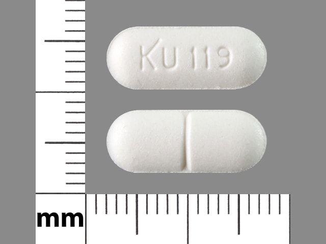 Imprint KU 119 - isosorbide mononitrate 60 mg