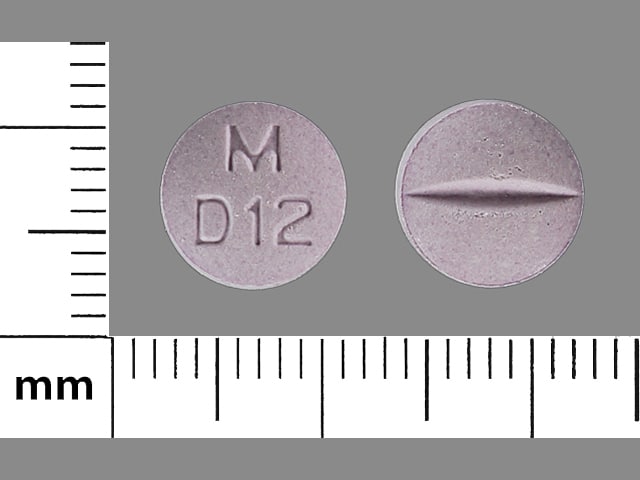 Image 1 - Imprint M D12 - doxazosin 8 mg