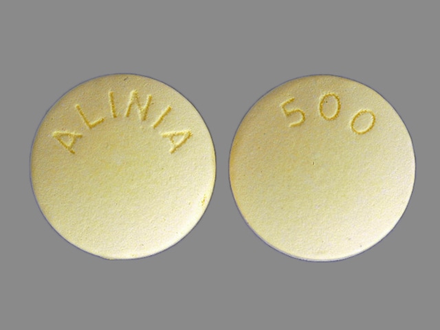 Image 1 - Imprint ALINIA 500 - Alinia 500 mg