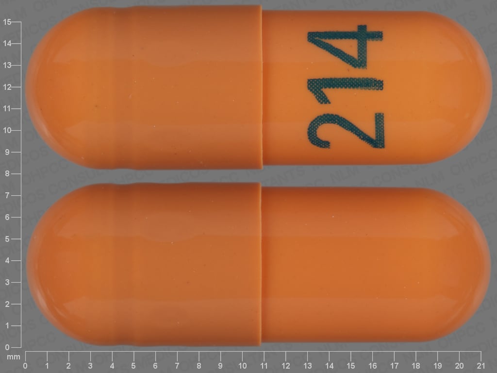 Image 1 - Imprint 214 - gabapentin 400 mg