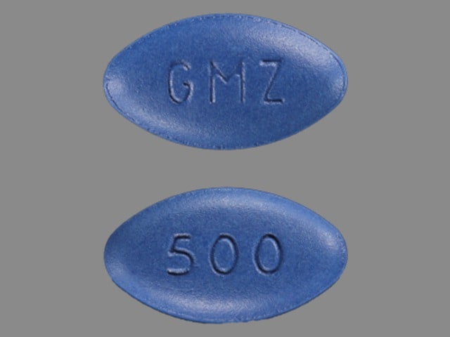 Image 1 - Imprint 500 GMZ - Glumetza 500 mg
