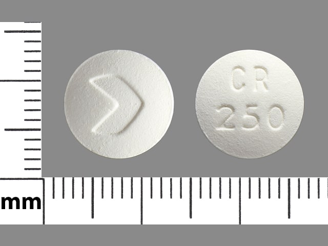 CR 250 > - Ciprofloxacin Hydrochloride