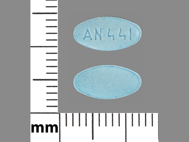 Image 1 - Imprint AN 441 - meclizine 12.5 mg