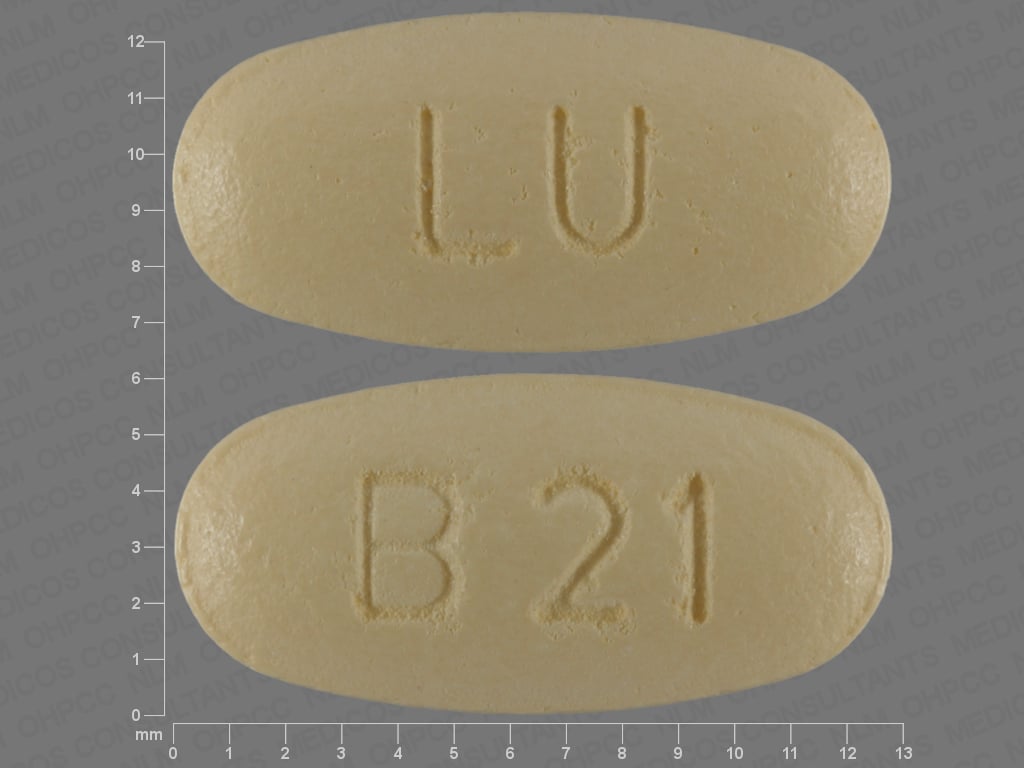 Image 1 - Imprint LU B 21 - fenofibrate 48 mg