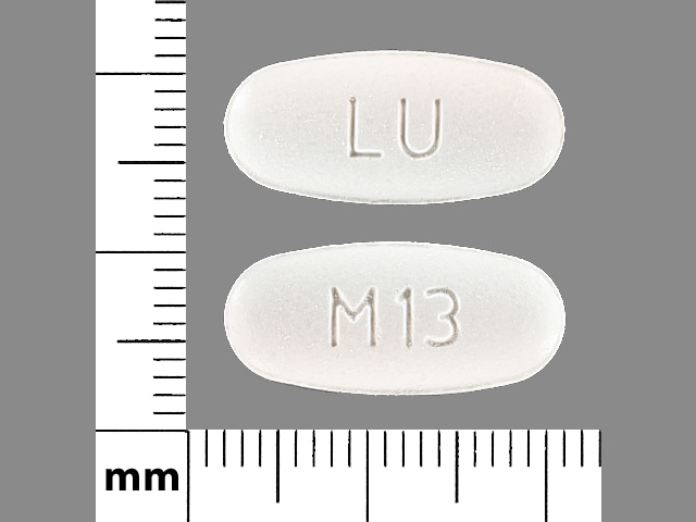 Image 1 - Imprint LU M13 - irbesartan 300 mg