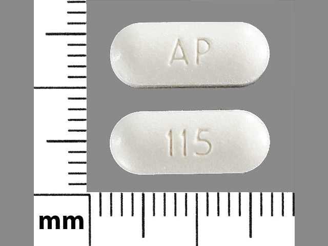 Image 1 - Imprint AP 115 - hyoscyamine 0.375 mg