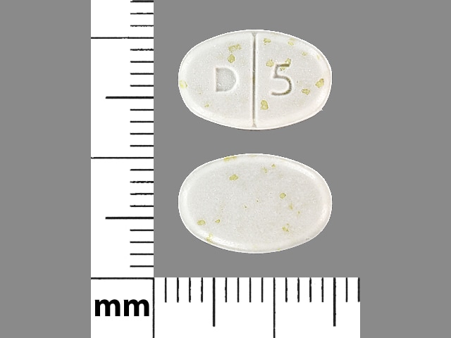 Image 1 - Imprint D 5 - doxycycline 75 mg