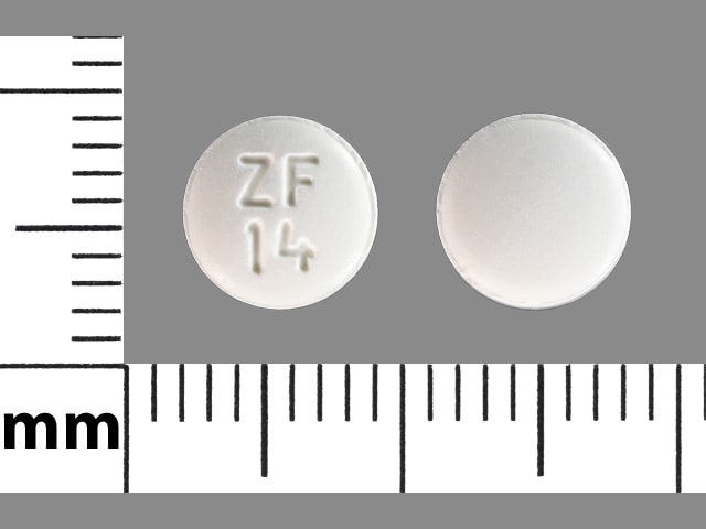 Image 1 - Imprint ZF 14 - donepezil 5 mg