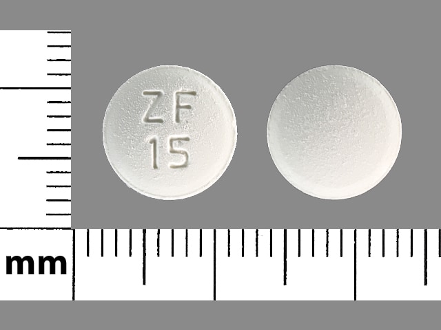 Image 1 - Imprint ZF 15 - donepezil 10 mg