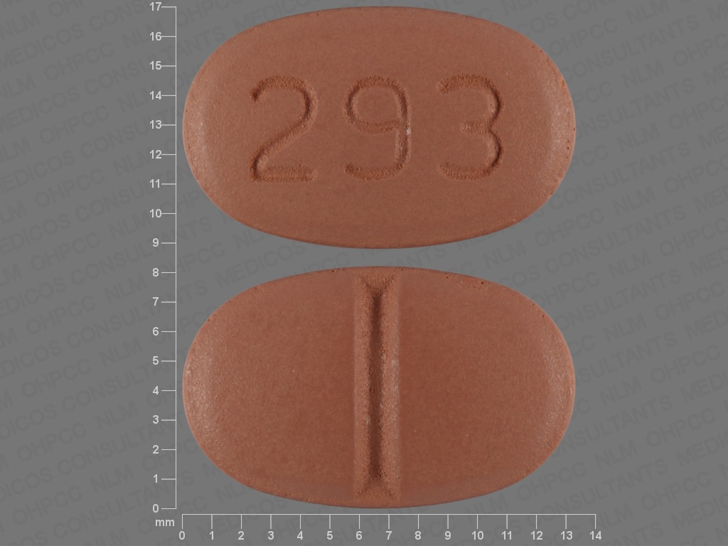 Image 1 - Imprint 293 - verapamil 180 mg