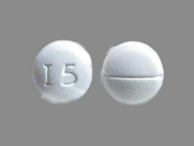 Imprint I5 - fosinopril/hydrochlorothiazide 20 mg / 12.5 mg
