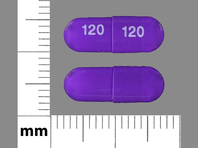 Image 1 - Imprint 120 120 - diltiazem 120 mg