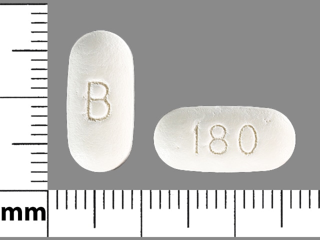 Image 1 - Imprint B 180 - diltiazem 180 mg