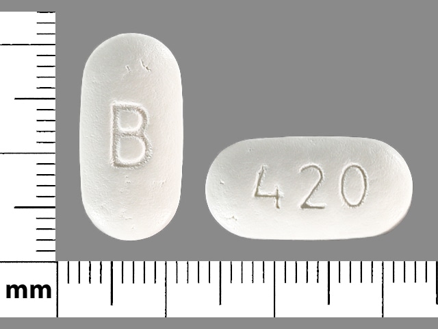 Image 1 - Imprint B 420 - diltiazem 420 mg