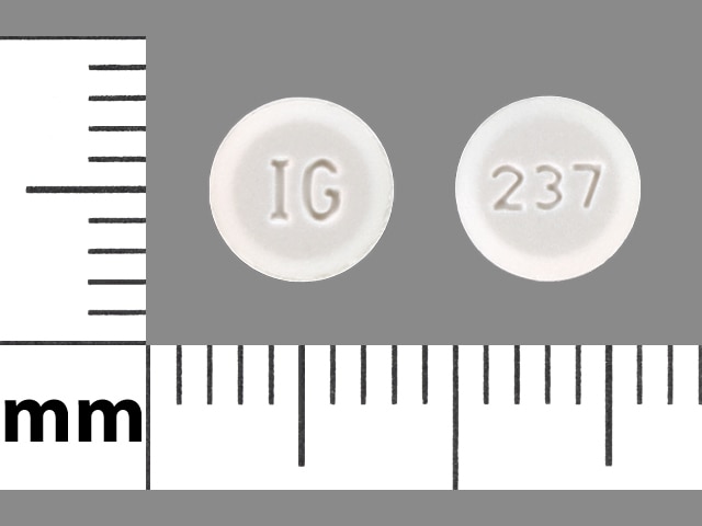 Image 1 - Imprint IG 237 - amlodipine 2.5 mg